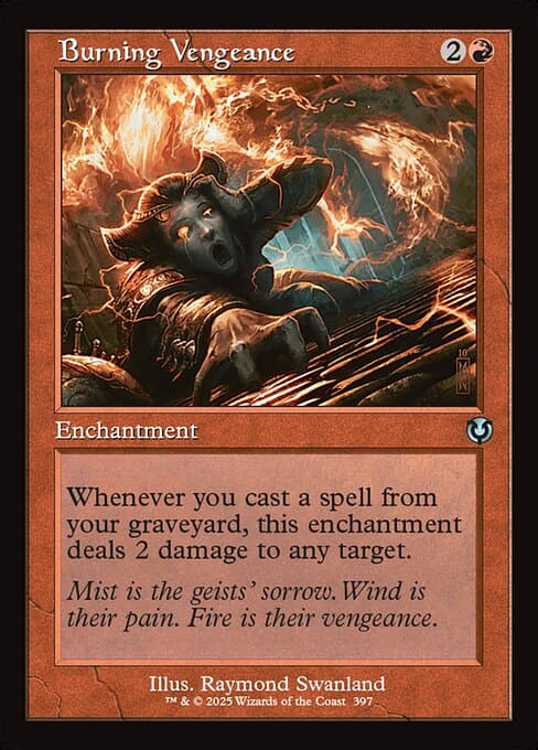 Burning Vengeance from Innistrad Remastered (Uncommon)