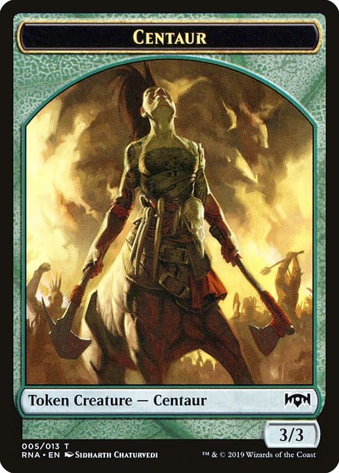 Centaur from Ravnica Allegiance Tokens (Common)