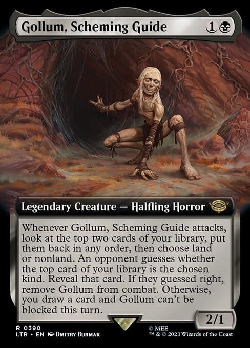 Gollum, Scheming Guide from The Lord of the Rings: Tales of Middle-earth (Rare)