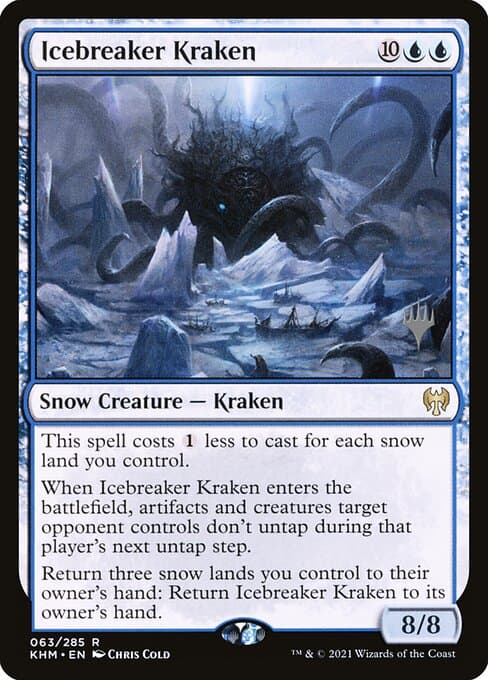 Icebreaker Kraken from Kaldheim Promos (Rare)