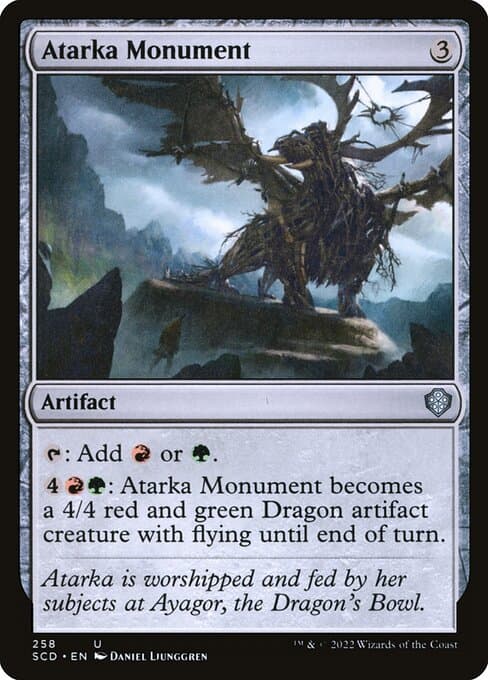 Atarka Monument from Starter Commander Decks (Uncommon)