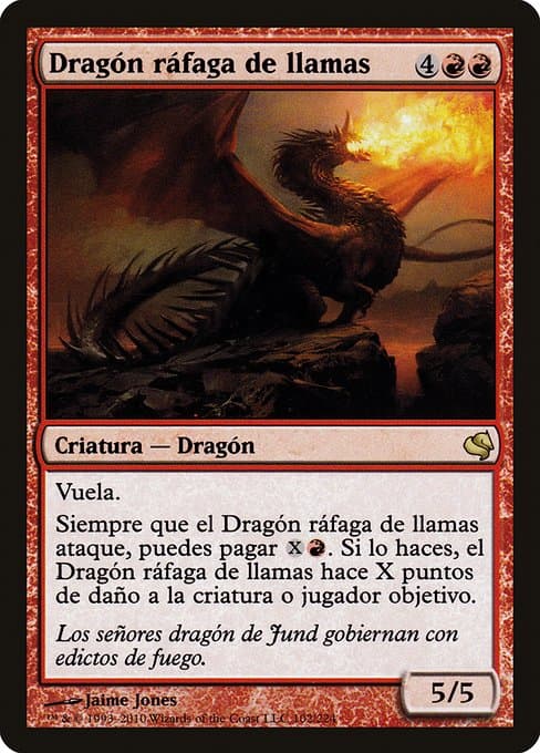 Flameblast Dragon from Salvat 2011 (Rare)