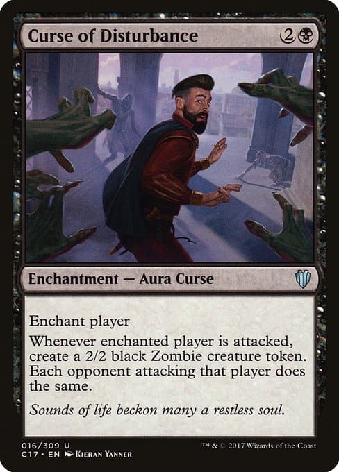 Curse of Disturbance from Commander 2017 (Uncommon)