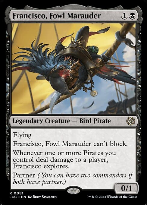 Francisco, Fowl Marauder (Rare)