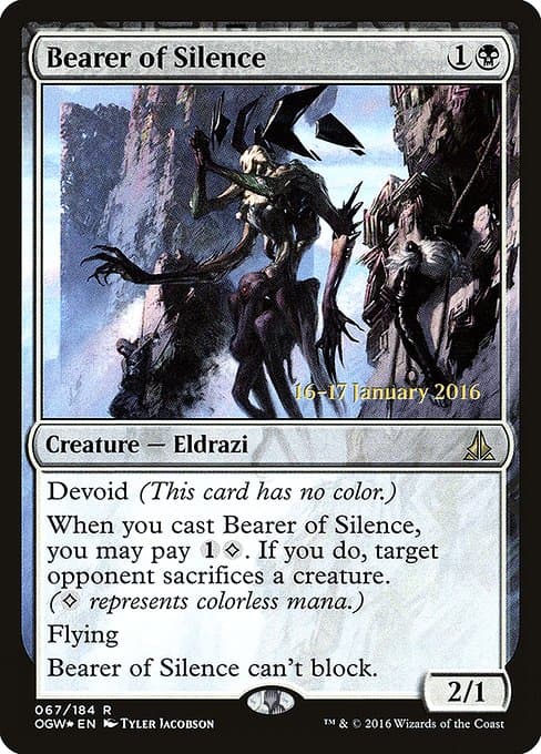 Bearer of Silence (Rare)