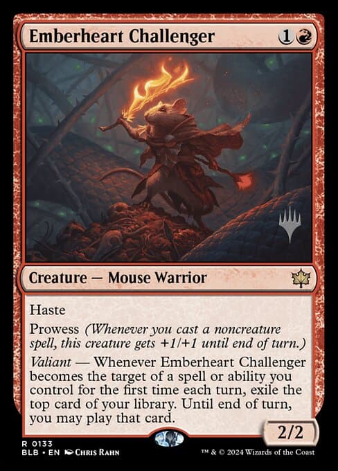 Emberheart Challenger from Bloomburrow Promos (Rare)