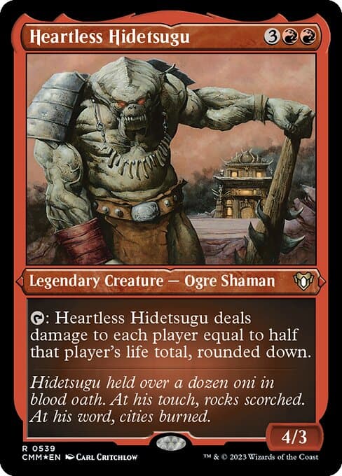 Heartless Hidetsugu from Commander Masters (Rare)