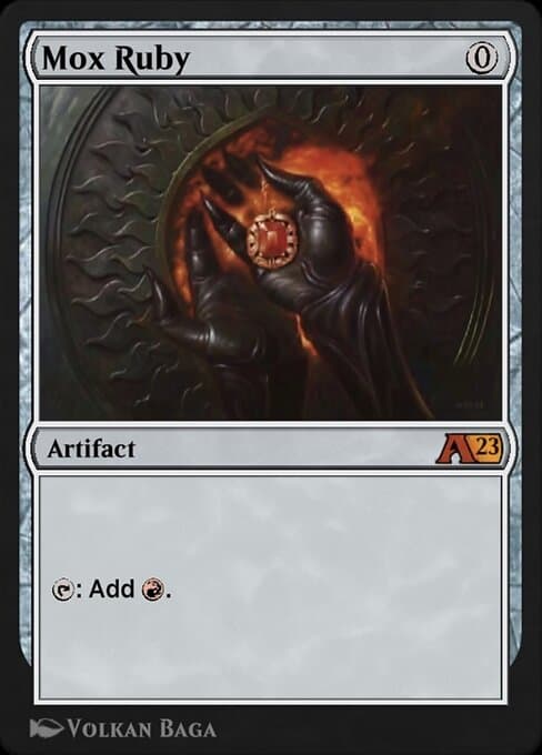 Mox Ruby from Alchemy: Dominaria (Mythic)