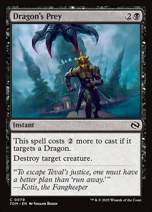Dragon's Prey from Tarkir: Dragonstorm (Common)