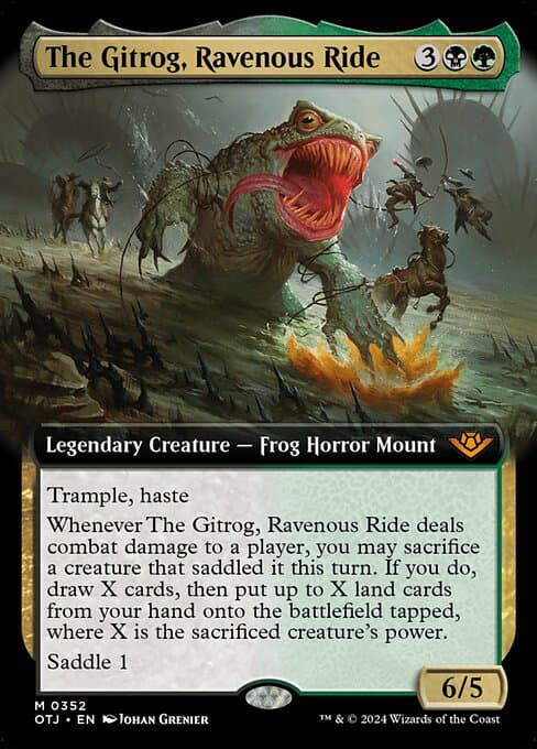 The Gitrog, Ravenous Ride from Outlaws of Thunder Junction (Mythic)