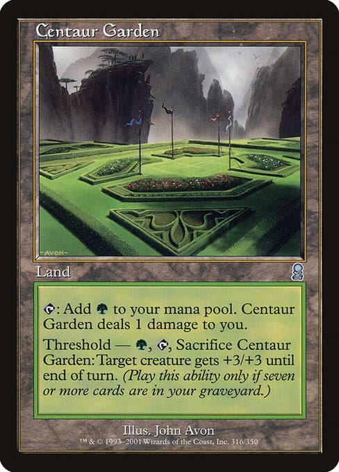 Centaur Garden from Odyssey (Uncommon)