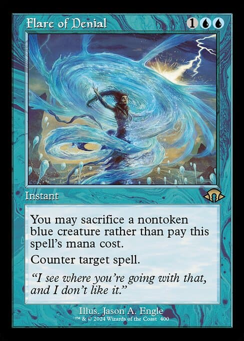 Flare of Denial from Modern Horizons 3 (Rare)