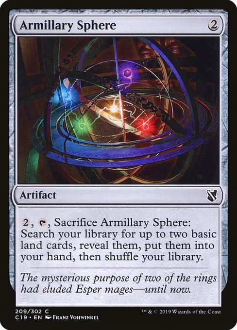 Armillary Sphere from Commander 2019 (Common)