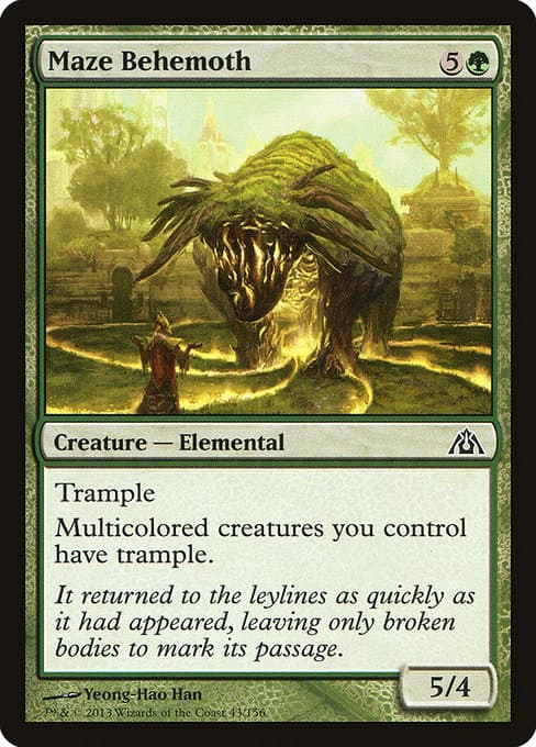 Maze Behemoth from Dragon's Maze (Common)