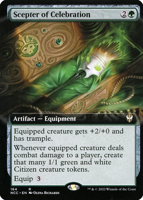 Scepter of Celebration from New Capenna Commander (Rare)