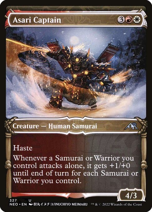 Asari Captain from Kamigawa: Neon Dynasty (Uncommon)