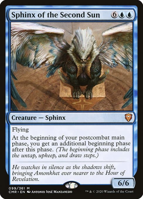 Sphinx of the Second Sun from Commander Legends (Mythic)