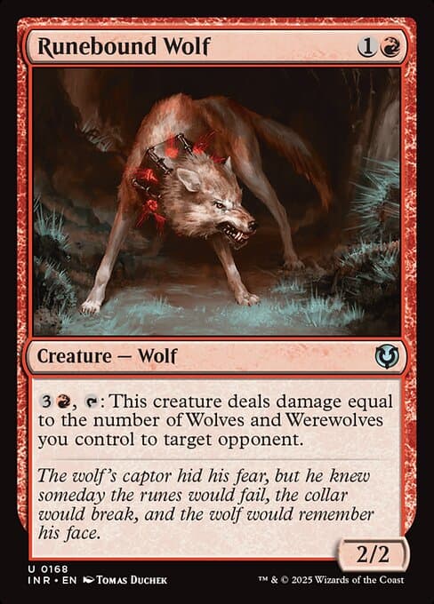 Runebound Wolf (Uncommon)