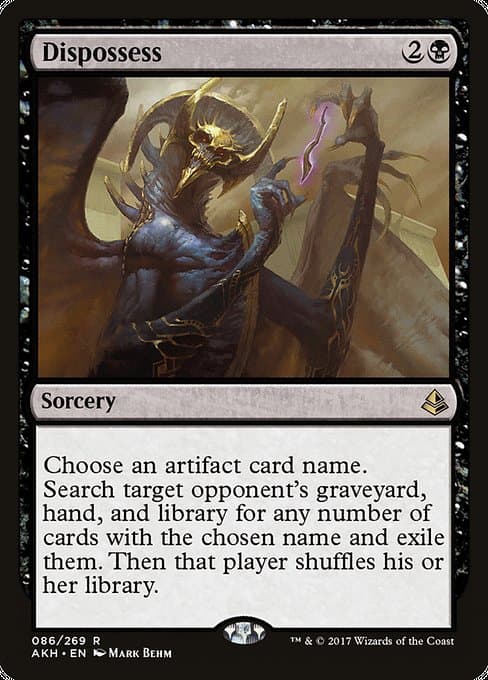 Dispossess from Amonkhet (Rare)
