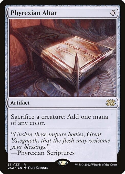 Phyrexian Altar from Double Masters 2022 (Rare)