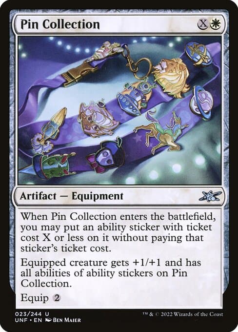 Pin Collection from Unfinity (Uncommon)