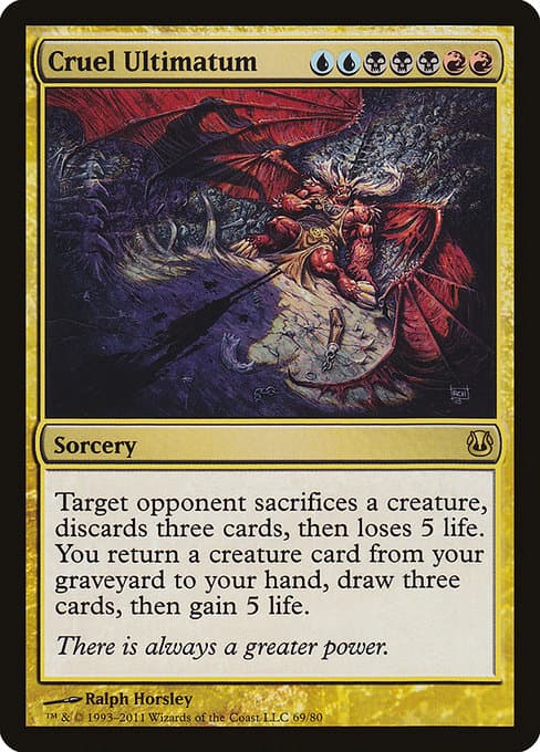 Cruel Ultimatum (Rare)