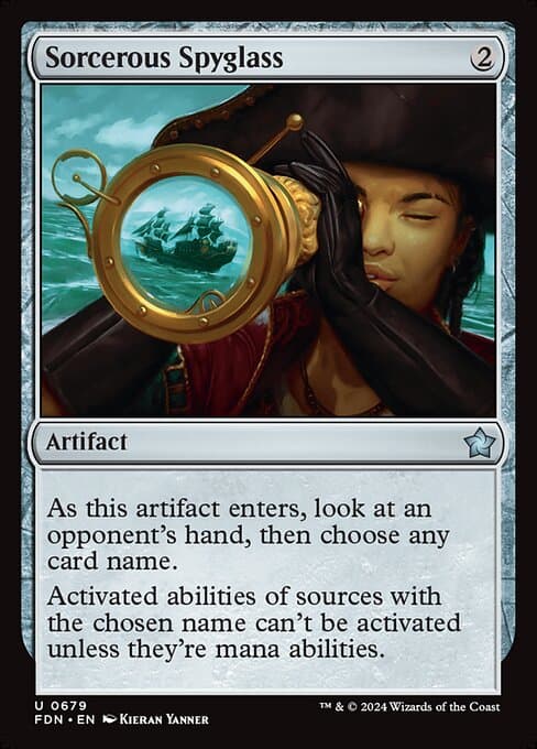 Sorcerous Spyglass from Foundations (Uncommon)