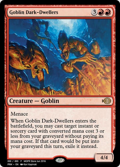 Goblin Dark-Dwellers from Magic Online Promos (Rare)