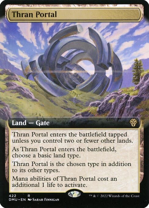 Thran Portal from Dominaria United (Rare)