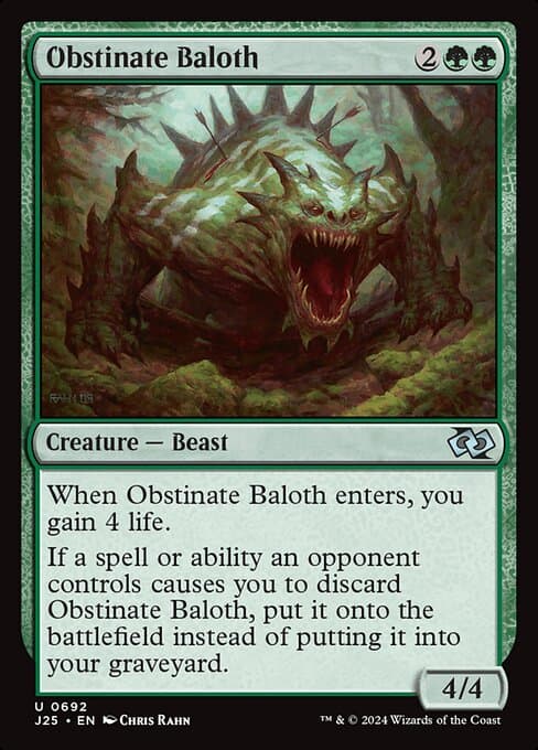 Obstinate Baloth (Uncommon)