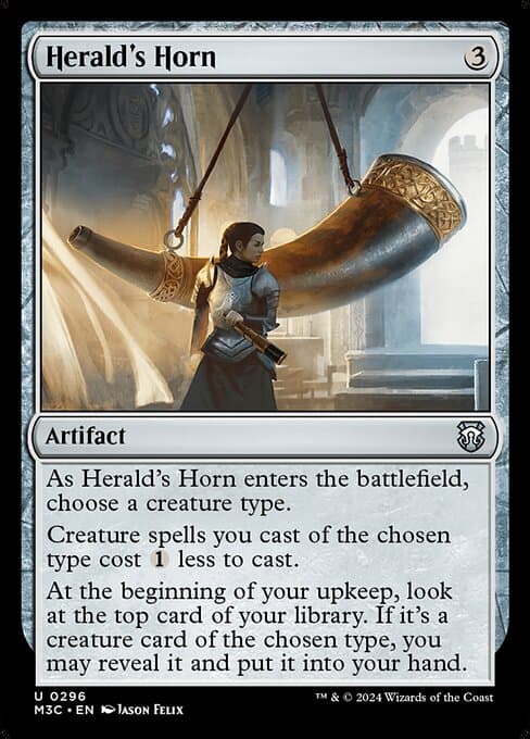 Herald's Horn from Modern Horizons 3 Commander (Uncommon)
