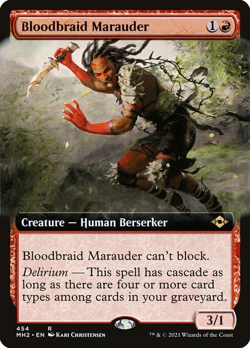 Bloodbraid Marauder from Modern Horizons 2 (Rare)