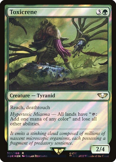 Toxicrene from Warhammer 40,000 Commander (Rare)