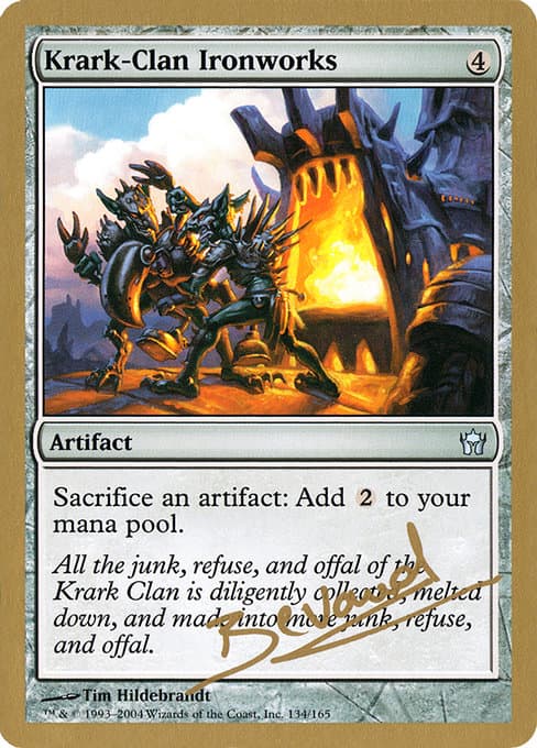 Krark-Clan Ironworks from World Championship Decks 2004 (Uncommon)