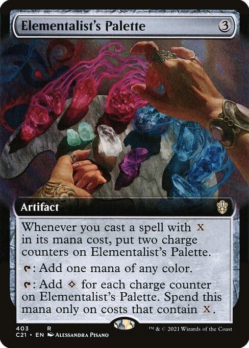 Elementalist's Palette from Commander 2021 (Rare)