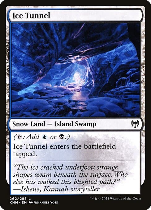 Ice Tunnel from Kaldheim (Common)