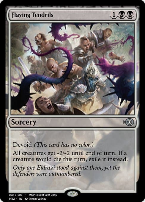 Flaying Tendrils from Magic Online Promos (Uncommon)