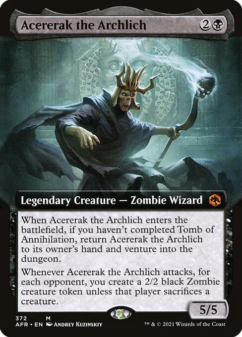 Acererak the Archlich from Adventures in the Forgotten Realms (Mythic)