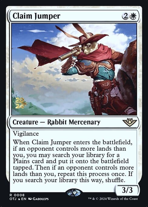 Claim Jumper from Outlaws of Thunder Junction Promos (Rare)