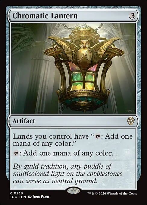 Chromatic Lantern from Lorwyn Eclipsed Commander (Rare)