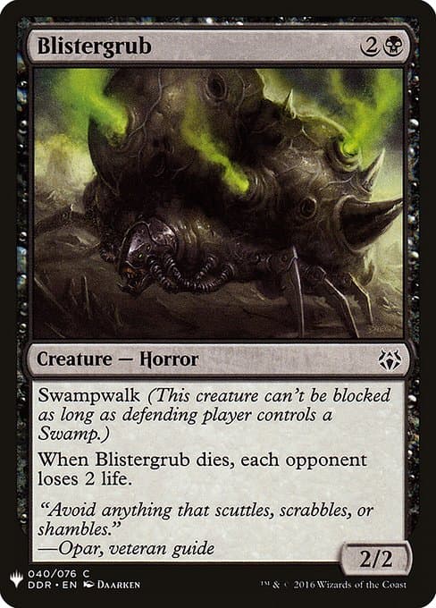 Blistergrub from The List (Common)