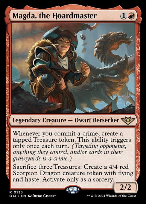 Magda, the Hoardmaster from Outlaws of Thunder Junction Promos (Rare)