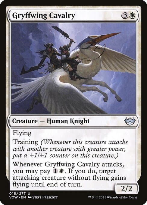 Gryffwing Cavalry from Innistrad: Crimson Vow (Uncommon)