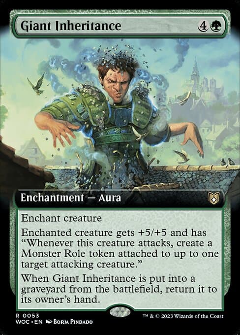 Giant Inheritance from Wilds of Eldraine Commander (Rare)