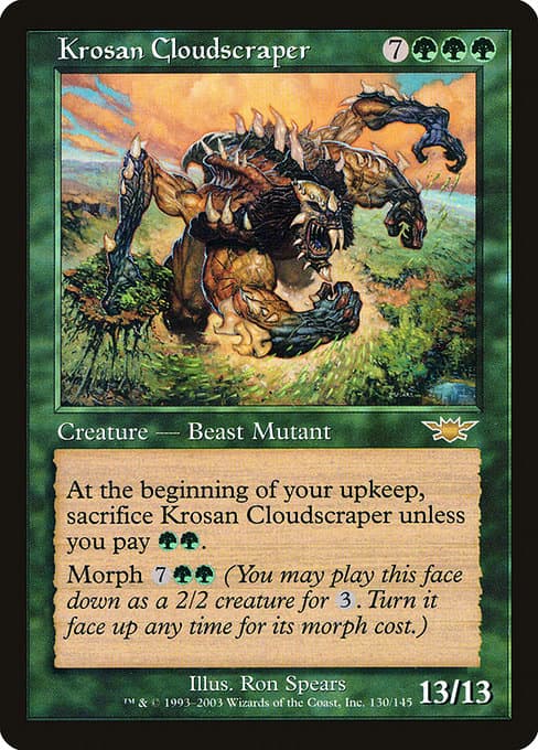 Krosan Cloudscraper from Legions (Rare)