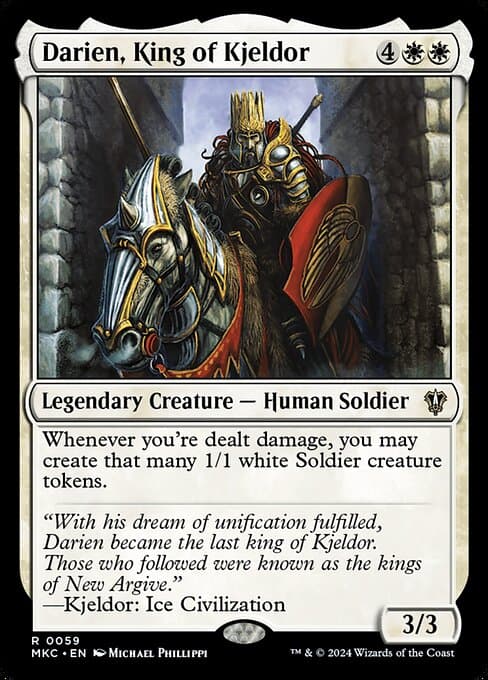 Darien, King of Kjeldor (Rare)