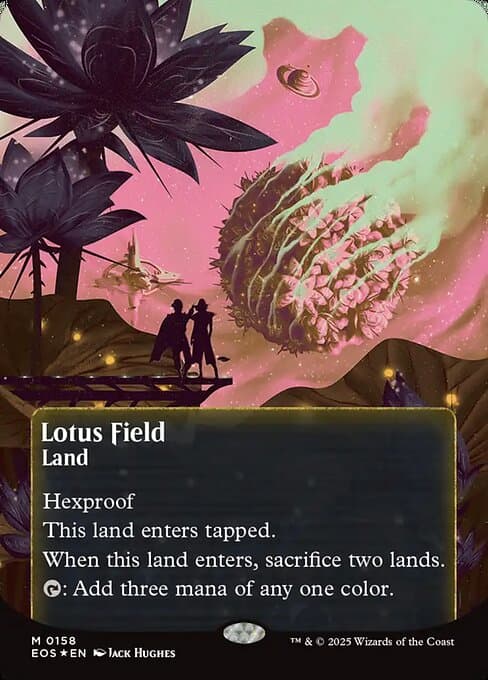 Lotus Field from Edge of Eternities: Stellar Sights (Mythic)