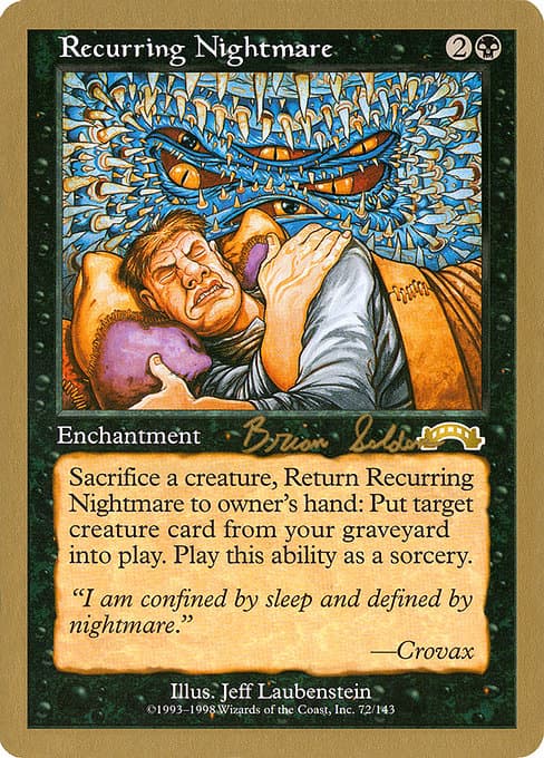 Recurring Nightmare from World Championship Decks 1998 (Rare)