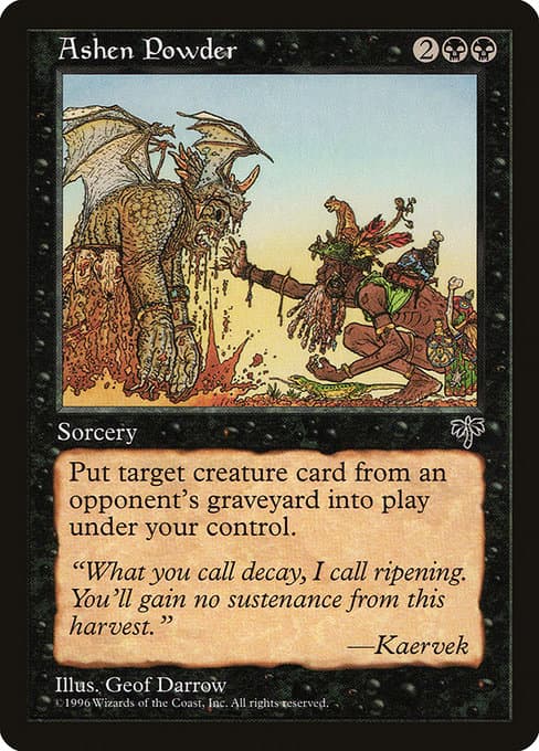 Ashen Powder from Mirage (Rare)