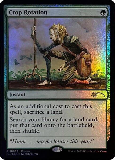 Crop Rotation from Media and Collaboration Promos (Rare)